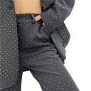 completo giacca e pantalone con brillantini  comet